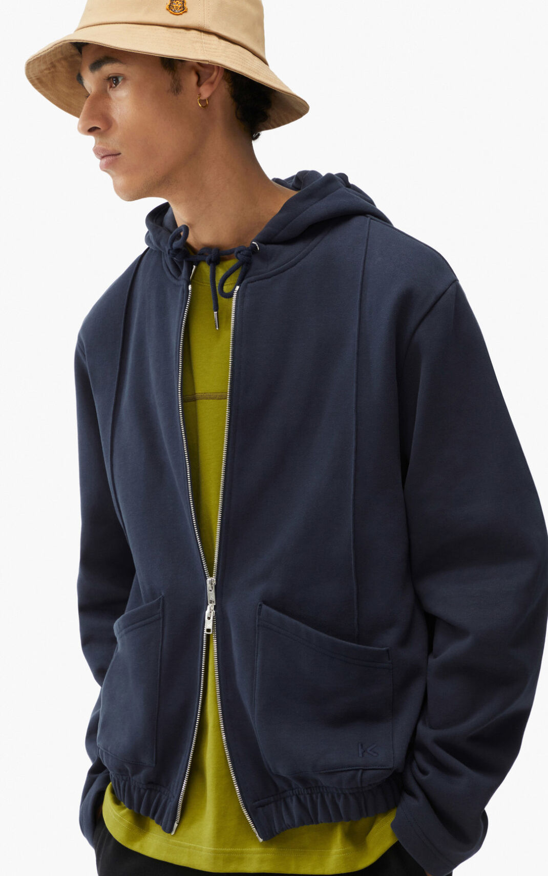 Kenzo Hoodie with zip Huvtröja Herr | 27095-OLGW